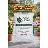 Cocopeat Içerikli Bitki Toprağı 20 Litre – Perlit - 5-15 Kırmızı Ponza Katkılı Salon Bitkisi Toprağı