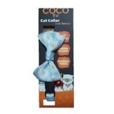Cocopet Papyon Papatya Desenli Ayarlanabilir Kedi ve Minik Köpek Tasması