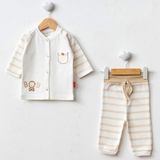 Cocopoco 2'li Bebek Takımı 1073 - 0 - 3 Ay - Bej