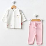 Cocopoco 2'li Bebek Takımı 1073 - 0 - 3 Ay - Pembe