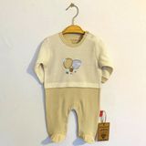Cocopoco Bebek Tulumu 1047 - 3 - 6 Ay - Bej