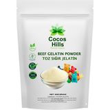 Cocos Hills Beef Gelatin Powder Toz Sığır Jelatini 220 Bloom 250 gram