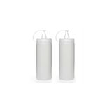 CocoVia 2 ADET 700 ml Şeffaf Plastik Yağdanlık Masterchef Yağdanlık Sosluk Sirkelik
