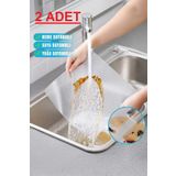 CocoVia ( 2 ADET ) Çok Amaçlı Pratik Kaydırmaz 45 Cm X 10 Metre Raf Örtüsü (Mutfak-Dolap içi-Buzdolabı )