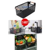 CocoVia (2 ADET ) Dekoratif Çok Amaçlı Organizer/Dolap İçi-Çekmece-Banyo-Mutfak Düzenleyici/Makyaj Organizer