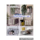 CocoVia Dekoratif Havlupan Askılığı Kancalı Havluluk Banyo Aksesuarı Mutfak/Banyo Düzenleyici Kanguru Raf