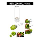 CocoVia Pratik Dolma Biber Ve Kabak Oyacağı - Çok Amaçlı Pratik Oyacak