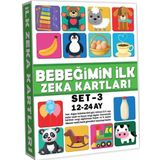 Çocuk 2212 Eğitici Kartlar 12-24 Ay Zeka Kartları -Dıytoys