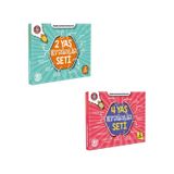 Çocuk Akademi - 2 Yaş Ve 4 Yaş Etkinlik Seti