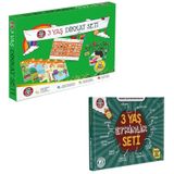 Çocuk Akademi - 3 Yaş Dikkat Ve 3 Yaş Etkinlik Seti
