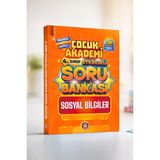 Çocuk Akademi 4. Sınıf Sosyal Bilgiler Soru Bankası Etkinlikli Kitap 9-11 Yaş Hedef Grubu