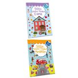 Çocuk Akademi 500 Sticker Kitabım Meslekler ve Evimiz İkili Eko Paket