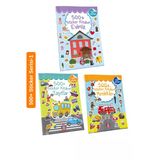 Çocuk Akademi 500+ Sticker Kitaplarım Serisi-1