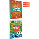 Çocuk Akademi 7'den 70'e Türkiye Atlası ve Hayvan Atlası Özlem Durhat 3 - 5 Yaş İçin Eğlenceli Keşif