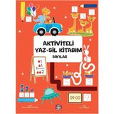 Çocuk Akademi Aktiviteli Yaz-Sil Kitabım Sayılar 23x32 cm Eğlenceli Tasarım ile Tekil Ürün
