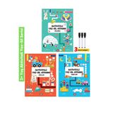 Çocuk Akademi Aktiviteli Yaz-Sil Serisi Eko Paket