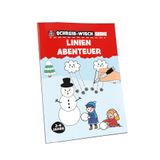 Çocuk Akademi Almanca Yaz Sil Serisi Çizgi Çalışmaları