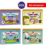 Çocuk Akademi Cırt Cırt Serisi 4'lü Eko Paket - Özlem Durhat 1-5 Yaş Arası Eğlenceli Kitaplar