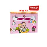 Çocuk Akademi Cırt Cırtlı Kitap 9-16 Ay Baby Girl