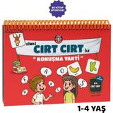 Çocuk Akademi Cırt Konuşma Vakti Kitabı Kolektif Yazarlı Dikkat & Zeka Geliştirme 1-4 Yaş