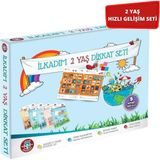 Çocuk Akademi Dikkat & Zeka Geliştirme Kitapları 2 Yaş İçin Kolektif Yazarlı 5 Kitap Seti
