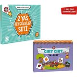 Çocuk Akademi İlkadım 2 Yaş Etkinlik Seti - 16-24 Ay Şimdi Cırt Cırt Vakti Kitabı Özlem Durhat