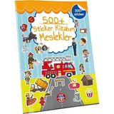 Çocuk Akademi İlkadım Eğitici Çocuk Kitapları: 500+ Sticker ile Meslekler Kitabı