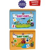 Çocuk Akademi Kolektif 2 Yaş Cırt Cırt Kitabı ve 3 Yaş Cırt Cırtlı Kitap Okul Öncesi Eğitici Kitaplar