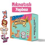Çocuk Akademi Mıknatıslı Yapboz Orman Hayvanları Dikkat ve Zeka Geliştirme