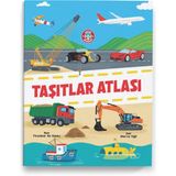 Çocuk Akademi Taşıtlar Atlası 23x32 cm Kağıt Eğlenceli Tasarım