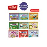 Çocuk Akademi Tüm Cırt Cırtlı Aktivite Eğitici Kitaplar Dev Kampanyalı 9’u Eko Paket