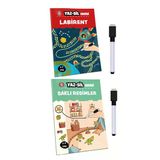 Çocuk Akademi Yaz Sil Labirent ve Saklı Resimler Avantaj Paket