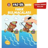 Çocuk Akademi Yaz Sil Serisi- Fark Bulmacaları - Özlem Durhat- Feyzanur Ak Güney