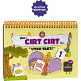 Çocuk Akademisi Dikkat ve Zeka Geliştirme Kitabı - Cırt Cırt ile Uyku Vakti, Özlem Durhat,Etkinlik Kitabı 3-5 Yaş