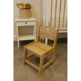 Çocuk Aktivite Masası Sandalyesi |%100 MDF (Kahverengi)