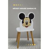 Çocuk Aktivite Sandalyesi 4-12 Yaş Mickey Muose (Liva Ahşap)