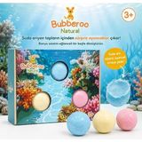 Çocuk Banyo Topu Seti 3'lü |su Altı Macerası Banyo Topu Seti 3 Adet Sürpriz Oyuncaklı - Çok Renkli