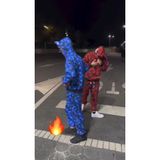 Çocuk Bape Takım Seti Papçi Alt Üst Takım Hırka Esofman Ikili Takım Pugb Mobile S/m/l/xl Eşofman Takımı - 10 - 11 Yaş - Kırmızı
