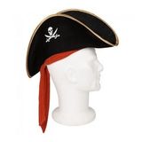 Cocuk Boy Kadife Jack Sparrow Denizci Kaptan Jack Korsan Sapkasi 45X16 Cm