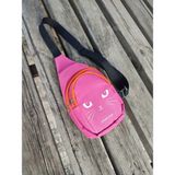 Çocuk Çantası Çocuk Omuz ve Göğüs Çantası - Pembe