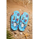 Çocuk Deniz Ayakkabısı, Havuz Patiği, Kaydırmaz Taban, Unisex Bebek Deniz Çorabı - Çılgın Sharky, 29-30