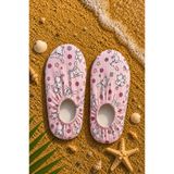 Çocuk Deniz Ayakkabısı, Havuz Patiği, Kaydırmaz Taban, Unisex Bebek Deniz Çorabı - Kawaii Bunny, 31-32