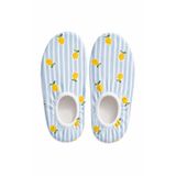 Çocuk Deniz Ayakkabısı, Havuz Patiği, Kaydırmaz Taban, Unisex Bebek Deniz Çorabı (Limon, EU Ayakkabı Beden Sistemi, Bebek, Sayısal Aralık, Orta, 18, 19)
