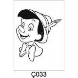 Çocuk Desen Stencil Şablon (20x20) Ç-033