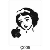 Çocuk Desen Stencil Şablon 21X30 Ç-005