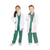 Çocuk Doktor Önlüğü Erkek Kız Çocuklar İçin Önlük Veteriner Eczacı Öğretmen