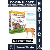 Çocuk Eğitici Dokunma Duyu Dil Becerisi Görsel Algı Sözlü Iletişim Gelişim Eğlenceli Eğitim Kartları - 1