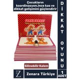 Çocuk Eğitici El Göz Koordinasyon Görsel Algı Kavram Geliştiren Dikkat Oyunu Eğlenceli FARKI FARKET