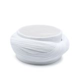 Çocuk - Fileli Sarık - Beyaz Kumaş - Beyaz Takke - Çapraz Sarım - Fileli - 6 Metre Başınızda düzen, gönlünüzde huzur. (50 Cm)