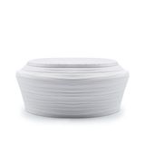 Çocuk - Fileli Sarık - Beyaz Kumaş - Beyaz Takke - Düz Sarım - Fileli - 6 Metre Başınızda düzen, gönlünüzde huzur. (53 Cm)